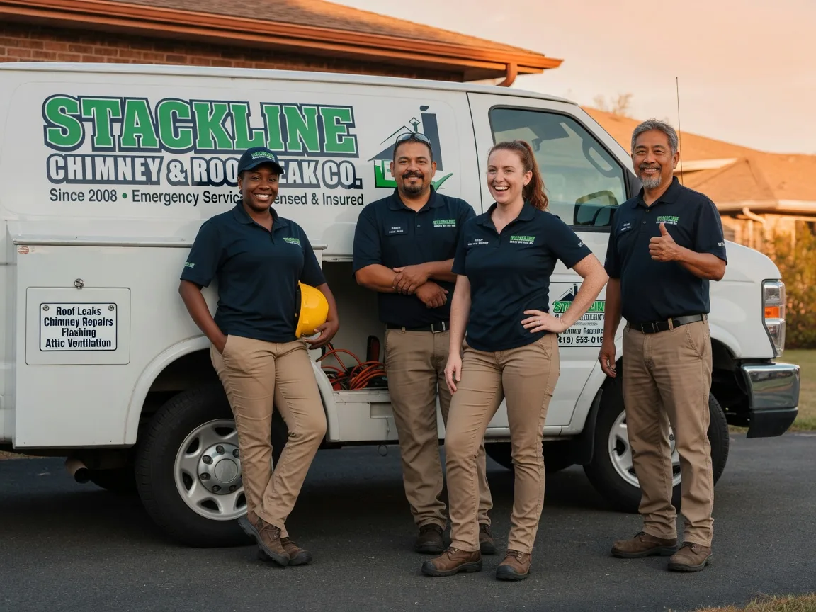 Chimney flashing repair company in Acton, MA